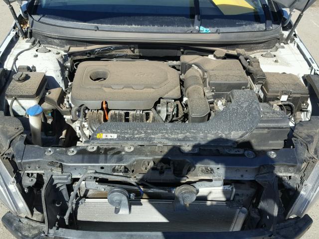 5NPE24AF6FH040525 - 2015 HYUNDAI SONATA SE SILVER photo 7