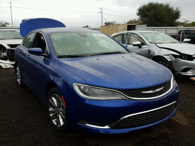 1C3CCCAB3GN107986 - 2016 CHRYSLER 200 LIMITE BLUE photo 1