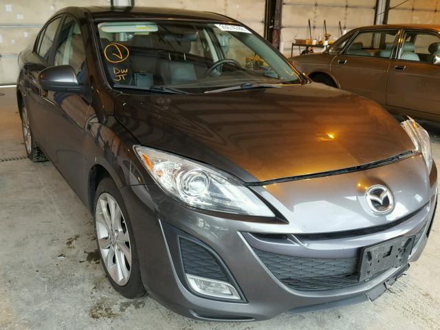 JM1BL1W65B1429570 - 2011 MAZDA 3 S CHARCOAL photo 1