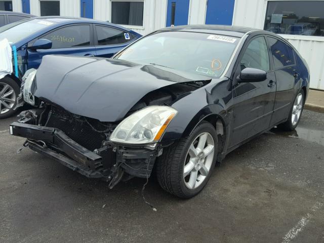 1N4BA41E36C816382 - 2006 NISSAN MAXIMA SE BLACK photo 2