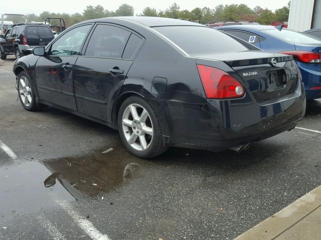 1N4BA41E36C816382 - 2006 NISSAN MAXIMA SE BLACK photo 3