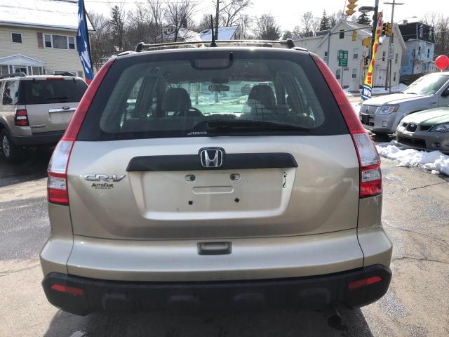 JHLRE48327C081044 - 2007 HONDA CR-V LX TAN photo 7