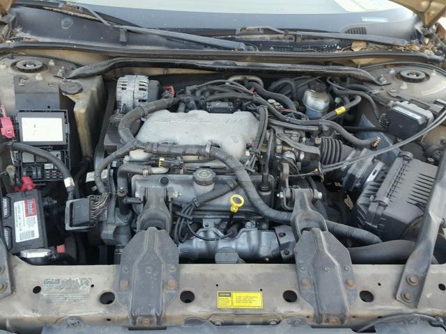 2G1WF52E6Y9149652 - 2000 CHEVROLET IMPALA 金色 照片 7