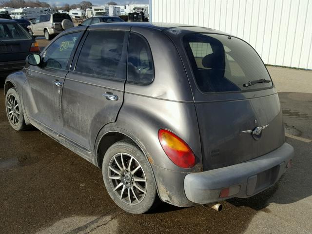 3C8FY4BB11T689655 - 2001 CHRYSLER PT CRUISER BROWN photo 3