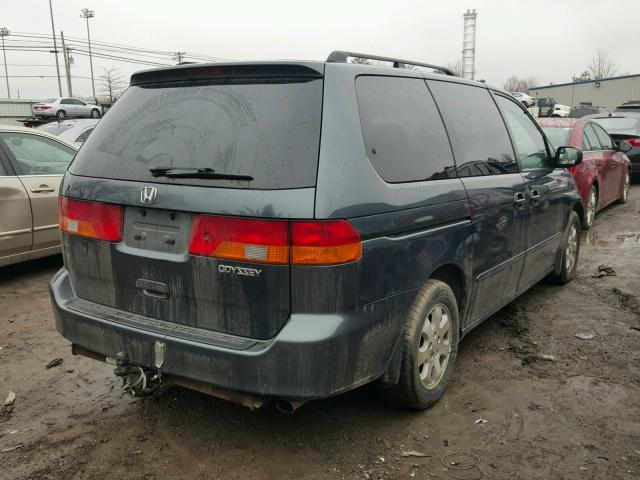 5FNRL18993B146894 - 2003 HONDA ODYSSEY EX GRAY photo 4