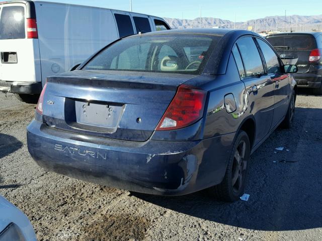 1G8AL55F07Z169389 - 2007 SATURN ION LEVEL BLUE photo 4