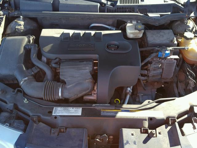 1G8AL55F07Z169389 - 2007 SATURN ION LEVEL BLUE photo 7