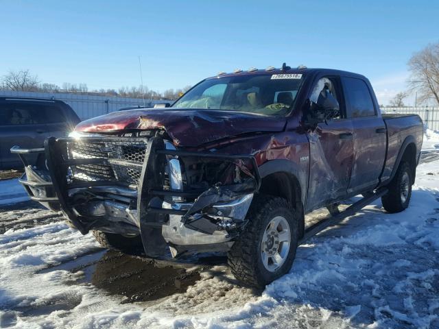 3C6TR5EJ3GG362144 - 2016 RAM 2500 POWER RED photo 2