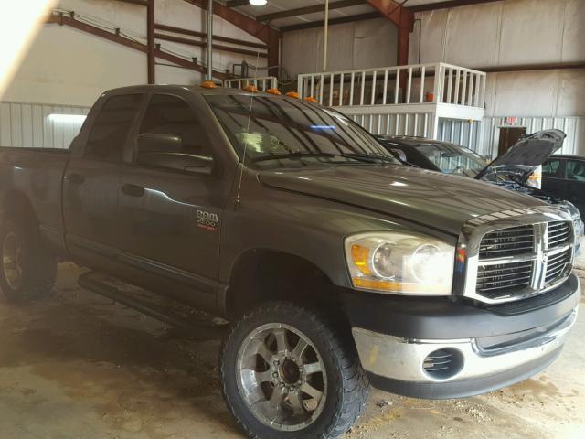 3D7KS28A87G840633 - 2007 DODGE RAM 2500 S GRAY photo 1