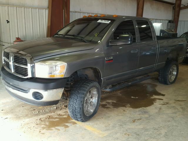 3D7KS28A87G840633 - 2007 DODGE RAM 2500 S GRAY photo 2
