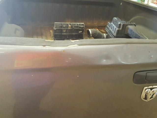 3D7KS28A87G840633 - 2007 DODGE RAM 2500 S GRAY photo 9