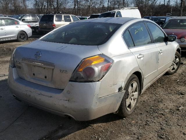 1N4AL21E28C202081 - 2008 NISSAN ALTIMA 2.5 SILVER photo 4