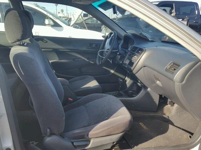 1HGEJ8247YL099512 - 2000 HONDA CIVIC EX ვერცხლისფერი ფოტო 5