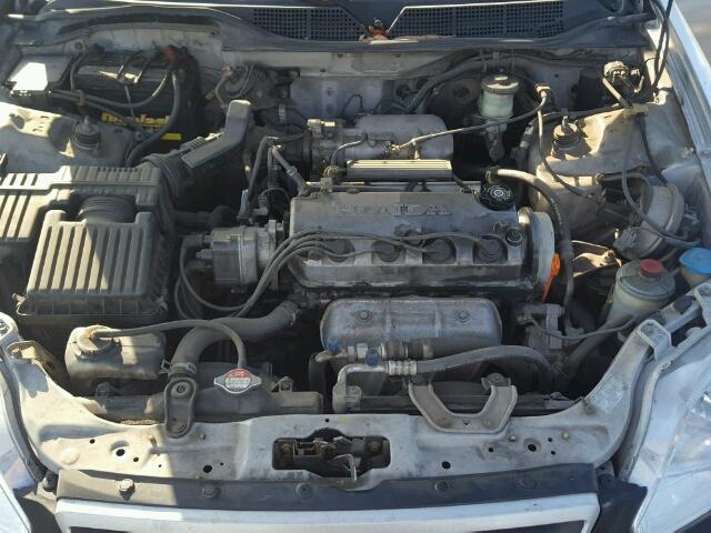 1HGEJ8247YL099512 - 2000 HONDA CIVIC EX ვერცხლისფერი ფოტო 7