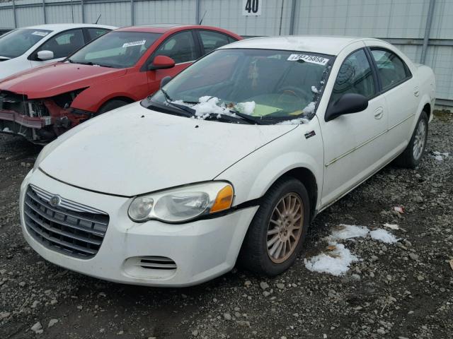 1C3EL46JX5N687054 - 2005 CHRYSLER SEBRING WHITE photo 2