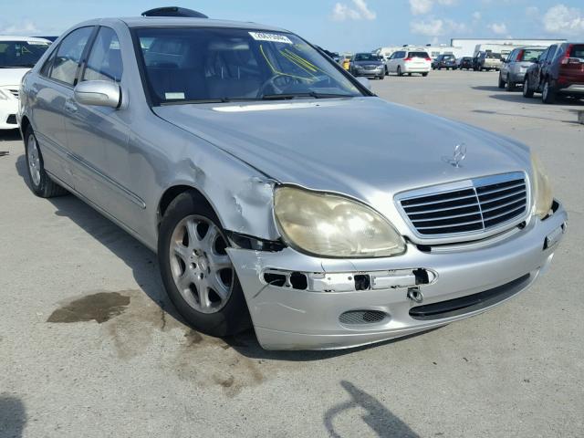 WDBNG70J71A205053 - 2001 MERCEDES-BENZ S 430 SILVER photo 1