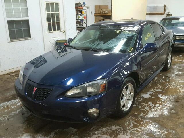 2G2WP552X81181271 - 2008 PONTIAC GRAND PRIX BLUE photo 2