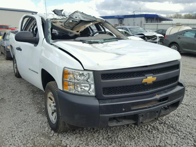 1GCRKPEA7DZ207594 - 2013 CHEVROLET SILVERADO WHITE photo 1