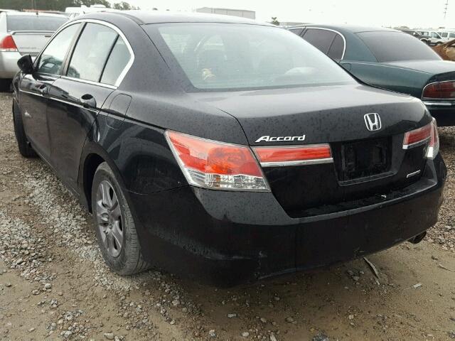 1HGCP2F69CA097313 - 2012 HONDA ACCORD SE BLACK photo 3