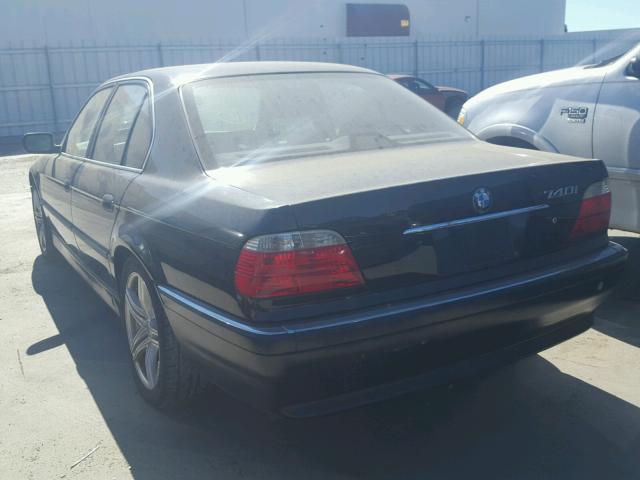 WBAGF8324VDL48616 - 1997 BMW 740 I AUTO BLACK photo 3