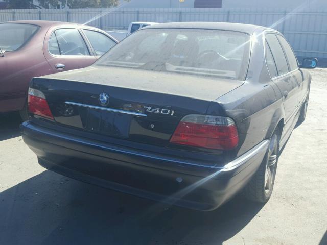 WBAGF8324VDL48616 - 1997 BMW 740 I AUTO BLACK photo 4