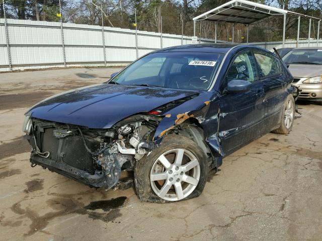 1N4BA41E96C805905 - 2006 NISSAN MAXIMA SE BLUE photo 2