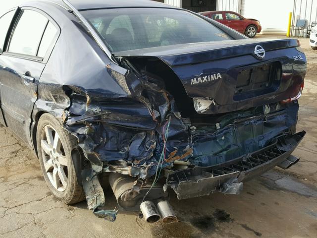 1N4BA41E96C805905 - 2006 NISSAN MAXIMA SE BLUE photo 9