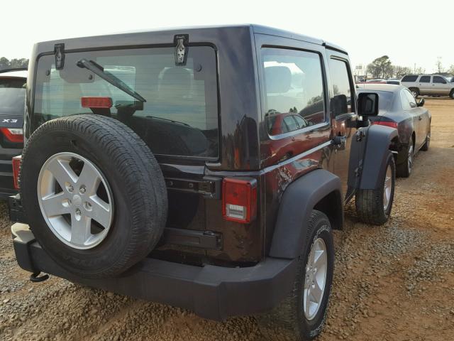 1C4AJWAG0DL644716 - 2013 JEEP WRANGLER S BROWN photo 4