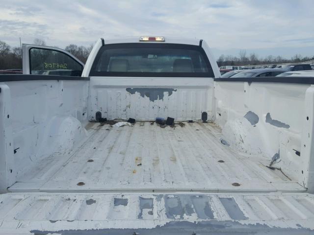 1FTPF14839KA17296 - 2009 FORD F150 WHITE photo 6