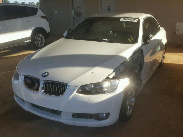 WBAWL73588PX59741 - 2008 BMW 335 I WHITE photo 2