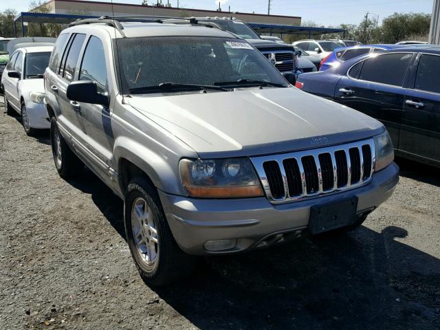 1J4GX58N91C604101 - 2001 JEEP GRAND CHER GRAY photo 1