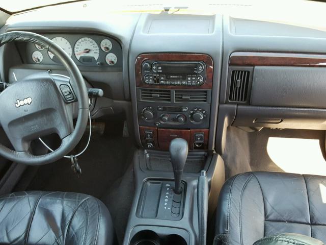 1J4GX58N91C604101 - 2001 JEEP GRAND CHER GRAY photo 9