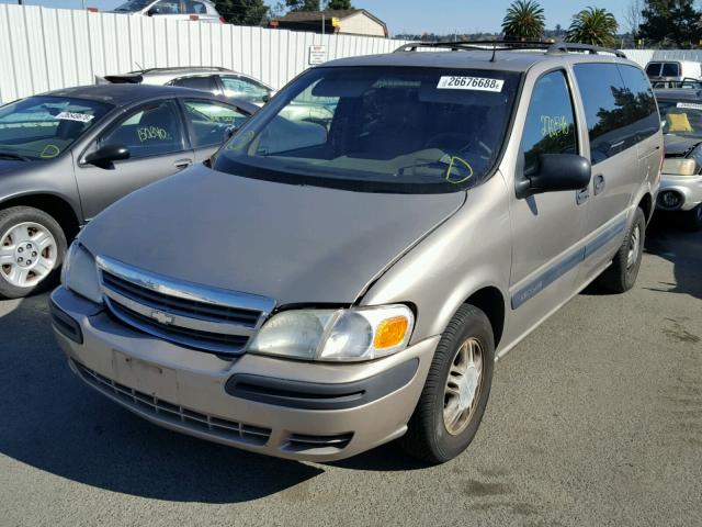 1GNDX03EX1D164510 - 2001 CHEVROLET VENTURE TAN photo 2