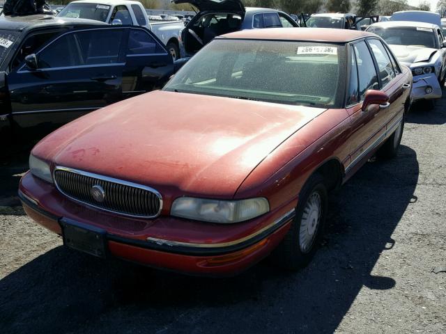 1G4HP52K5XH425747 - 1999 BUICK LESABRE CU RED photo 2