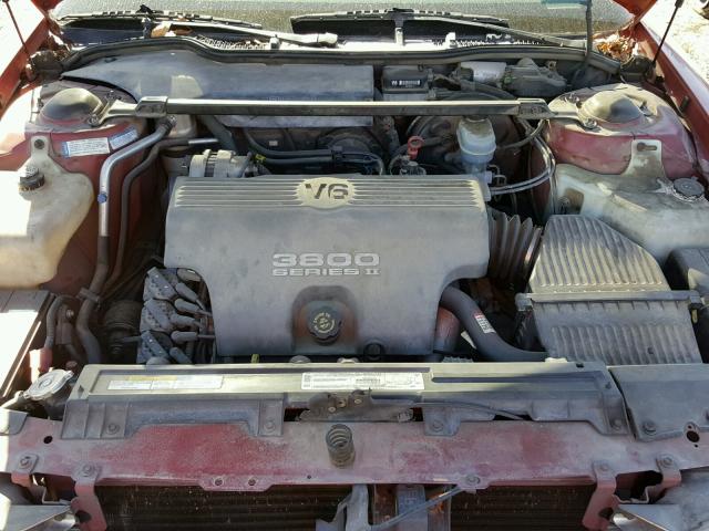 1G4HP52K5XH425747 - 1999 BUICK LESABRE CU RED photo 7