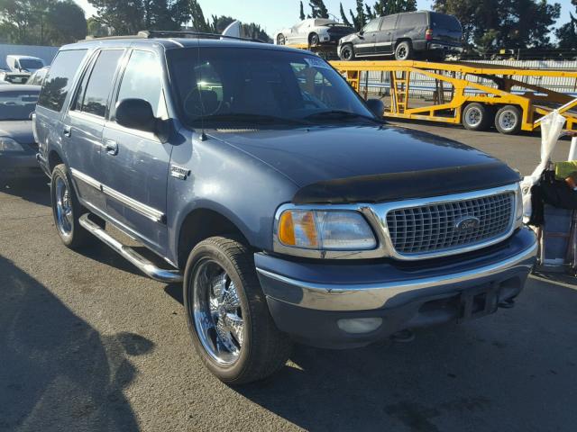 1FMPU18L6XLC02661 - 1999 FORD EXPEDITION BLUE photo 1