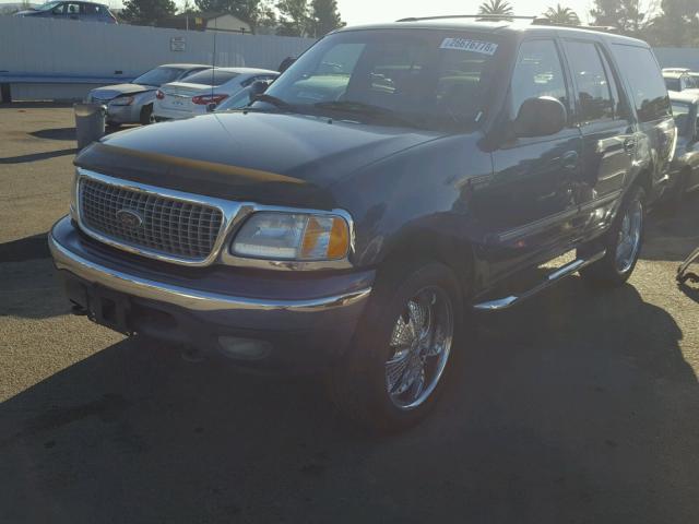 1FMPU18L6XLC02661 - 1999 FORD EXPEDITION BLUE photo 2