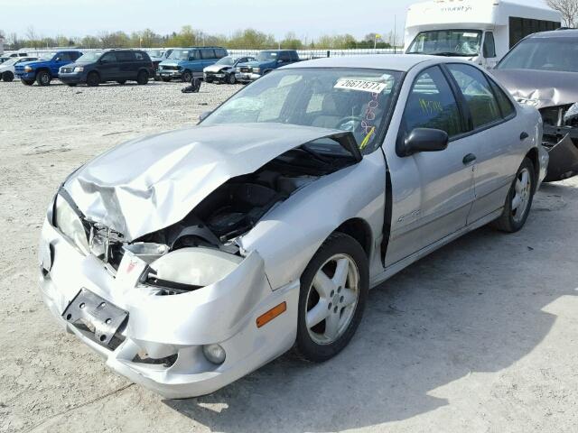 1G2JB52F647344088 - 2004 PONTIAC SUNFIRE SL SILVER photo 2