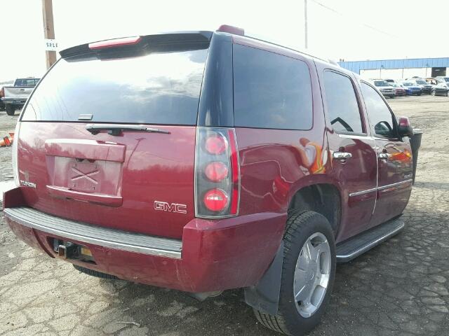 1GKFK63818J236448 - 2008 GMC YUKON DENA MAROON photo 4