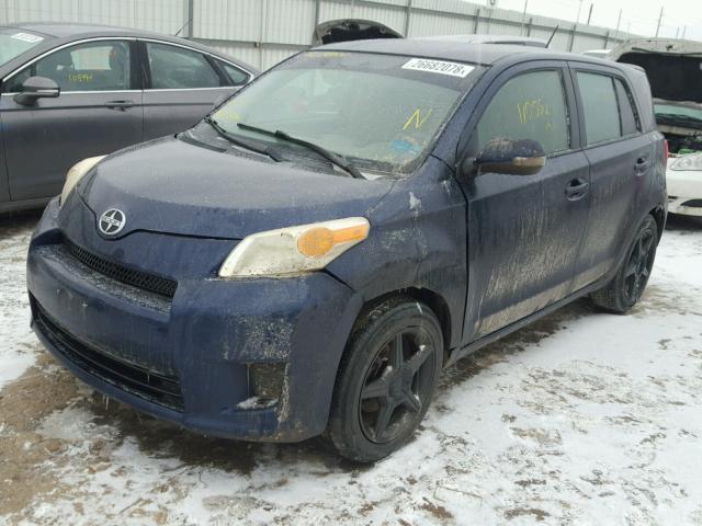 JTKKU104X8J012788 - 2008 TOYOTA SCION XD BLUE photo 2