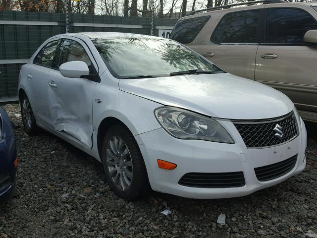 JS2RE9A37A6100459 - 2010 SUZUKI KIZASHI SE WHITE photo 1