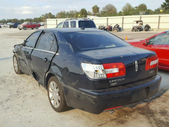 3LNHM26T29R633578 - 2009 LINCOLN MKZ BLUE photo 3