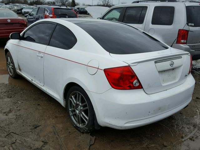 JTKDE177960073137 - 2006 TOYOTA SCION TC 白色 照片 3