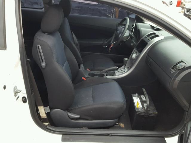 JTKDE177960073137 - 2006 TOYOTA SCION TC 白色 照片 5