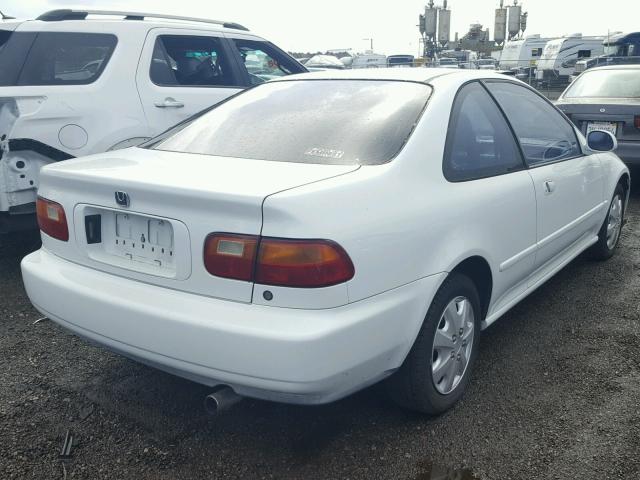 2HGEJ1228SH500799 - 1995 HONDA CIVIC EX WHITE photo 4