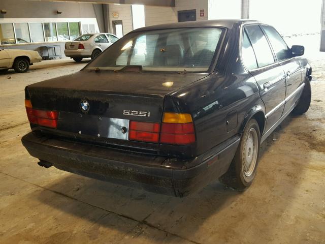 WBAHD5312NBF96104 - 1992 BMW 525 I BLACK photo 4