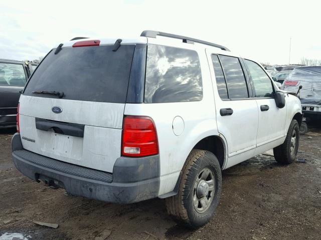 1FMZU62K13ZB14596 - 2003 FORD EXPLORER X WHITE photo 4