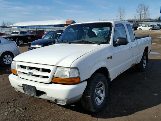 1FTYR14V5YTA11428 - 2000 FORD RANGER SUP WHITE photo 2