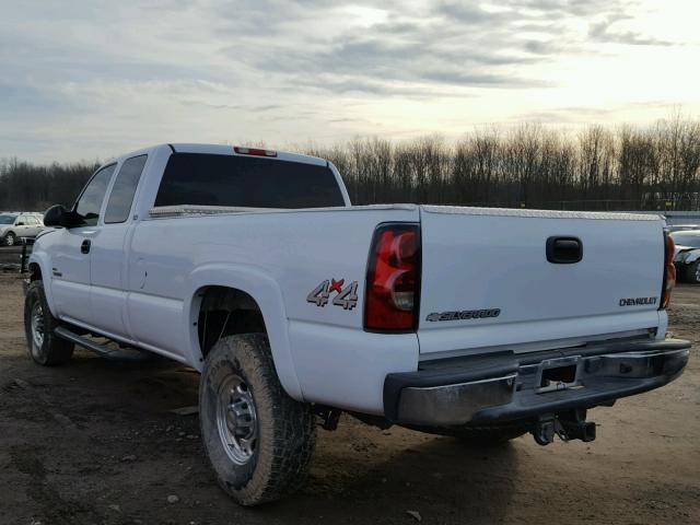 1GCHK29265E137743 - 2005 CHEVROLET SILVERADO WHITE photo 3