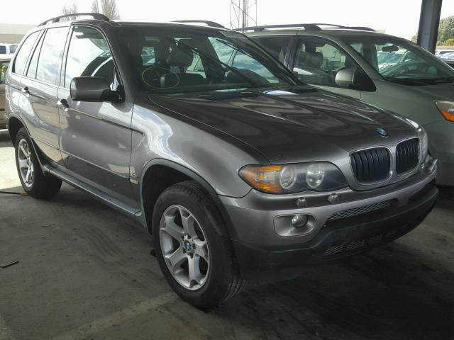 5UXFA13506LY46641 - 2006 BMW X5 3.0I GRAY photo 1